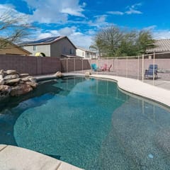 Free Pool Heat | Modern & Bright | Fire Pit