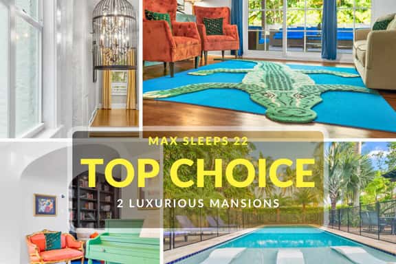 2 Mansions with Pool & BBQ Sleeps 22 - Image 1